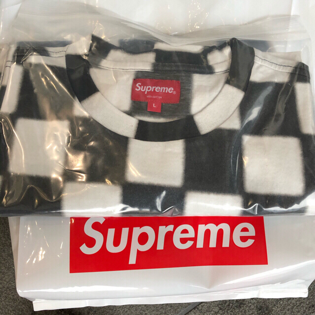 Supreme(シュプリーム)のsupreme small logo チェッカー　キムタク着用 メンズのトップス(Tシャツ/カットソー(半袖/袖なし))の商品写真