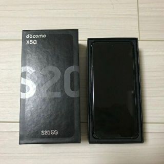 サムスン(SAMSUNG)のGalaxy s20 5G  SIMロック解除済み　(スマートフォン本体)