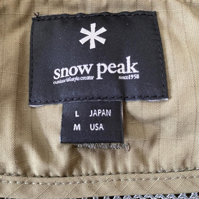 Snow Peak(スノーピーク)のSnowPeak FishingVest スノーピーク フィッシングベスト L メンズのトップス(ベスト)の商品写真