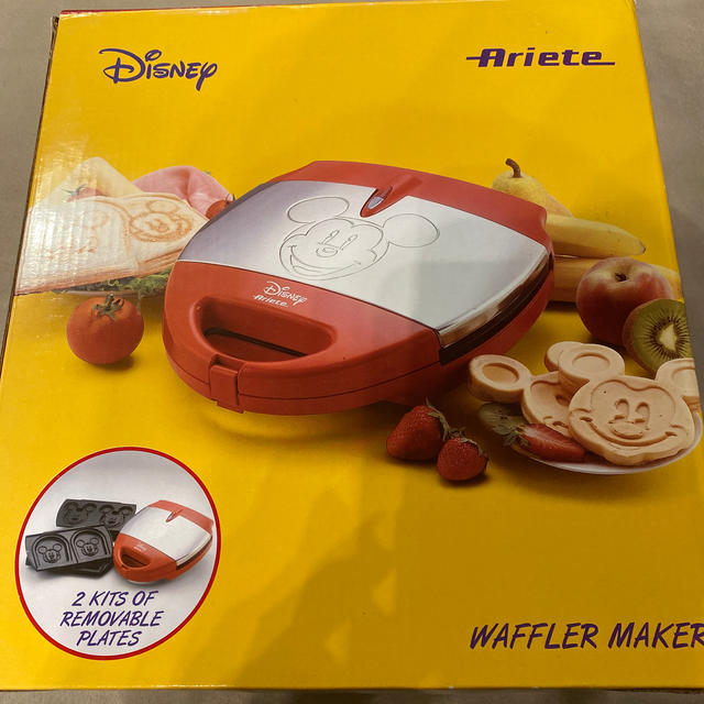 Disney デロンギ ワッフルメーカー ミッキー ディズニー ミッキーマウス Arieteの通販 By さくら S Shop ディズニーならラクマ