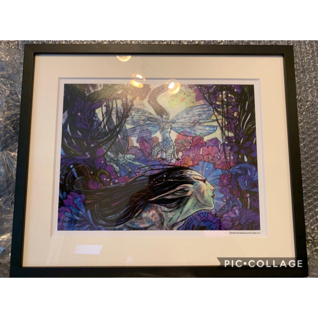 マジック100枚限定 苦花 複製原画 Rebecca Guay 25周年 マジック展