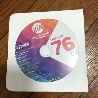 ズンバ(Zumba)のZUMBA MEGA MIX Volume 76 CD (スポーツ/フィットネス)