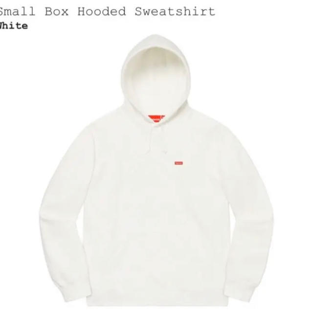 Supreme(シュプリーム)のsupreme small box hooded sweatshirt Ｌ メンズのトップス(パーカー)の商品写真