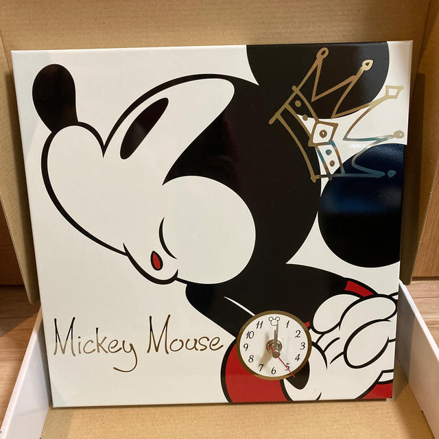 Disney(ディズニー)のミッキーマウス　壁掛け時計 インテリア/住まい/日用品のインテリア小物(掛時計/柱時計)の商品写真