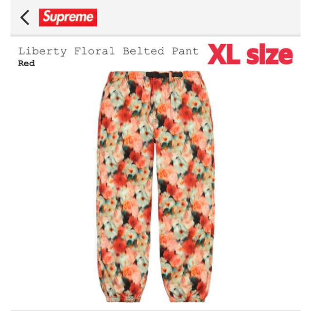 Supreme(シュプリーム)のk&k様専用Supreme Liberty Floral Belted Pant メンズのパンツ(その他)の商品写真