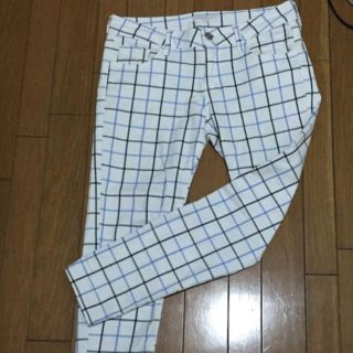 プロポーションボディドレッシング(PROPORTION BODY DRESSING)のチェックパンツ(カジュアルパンツ)