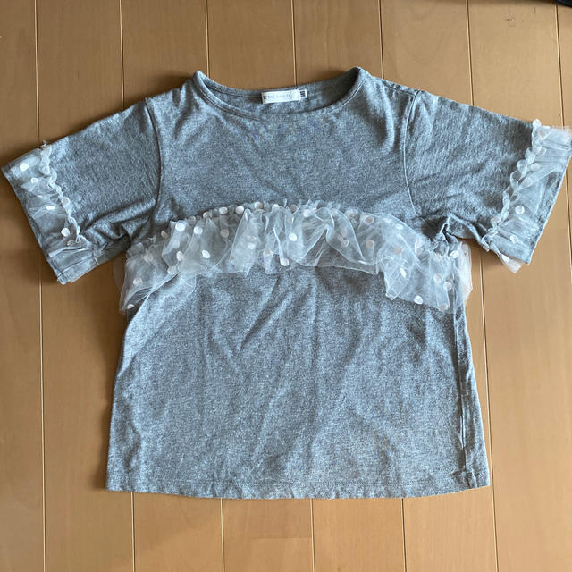 THE SHOP TK(ザショップティーケー)のTHE SHOP TK Tシャツ　レース　140 キッズ/ベビー/マタニティのキッズ服女の子用(90cm~)(Tシャツ/カットソー)の商品写真