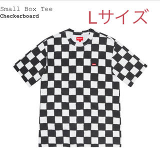 シュプリーム(Supreme)のsupreme  Small Box Tee Checkerboard Lサイズ(Tシャツ/カットソー(半袖/袖なし))