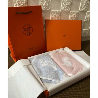 エルメス(Hermes)の【新品未使用】エルメス ハンドタオルセット！！最終値下げ！(ハンカチ)