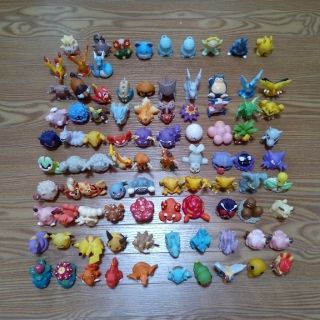 ポケモン - ポケモンキッズ 指人形 92体 1997年〜1999年の通販 by