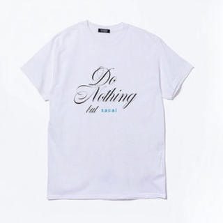 サカイ(sacai)のDo Nothing but sacai Tシャツ 4 白 FRAGMENT(Tシャツ/カットソー(半袖/袖なし))
