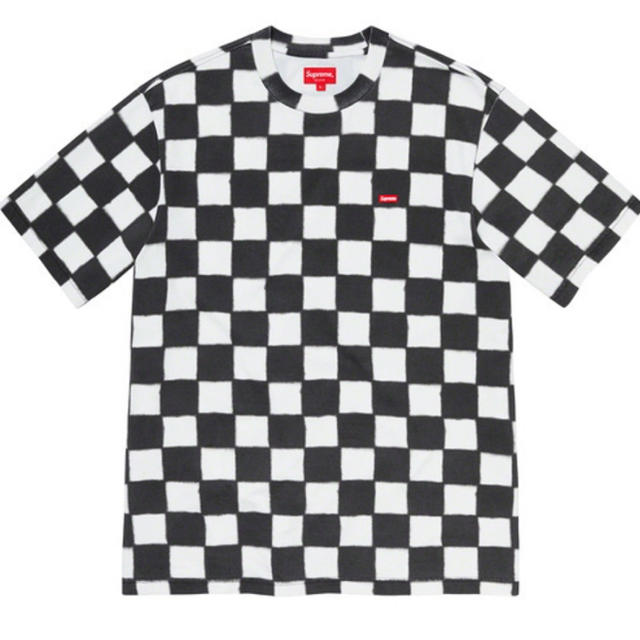 supreme small box tee チェッカー L