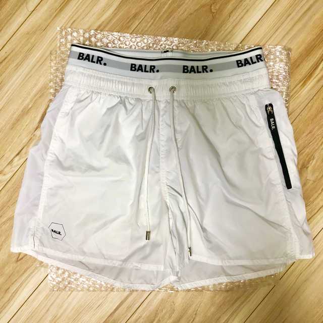 半額 以下 新品 BALR Trunks Swim Shorts 水着 おまけ付