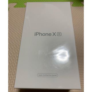 アイフォーン(iPhone)の【メーカー認定整備済品】iPhone XR 128GB イエロー(スマートフォン本体)