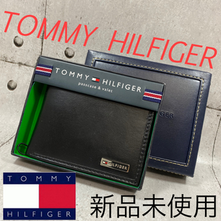 トミーヒルフィガー(TOMMY HILFIGER)の【新品、直輸入】TOMMY トミーヒルフィガー　２つ折り財布(折り財布)