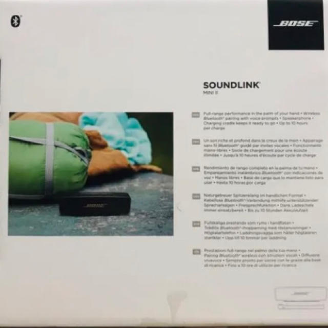 在庫即納 BOSE - BOSE SOUNDLINK MINI IIの通販 by toshi's shop|ボーズならラクマ 即納新品
