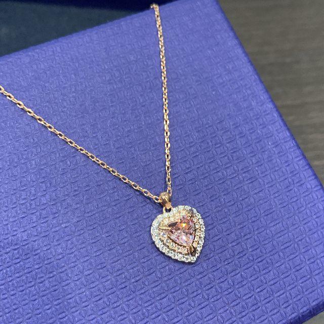 サマーセール！SWAROVSKI 5439314 ピンクハート ペンダント