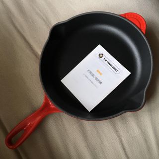 ルクルーゼ(LE CREUSET)のル・クルーゼ グリル・スキレット 23 レッド(鍋/フライパン)