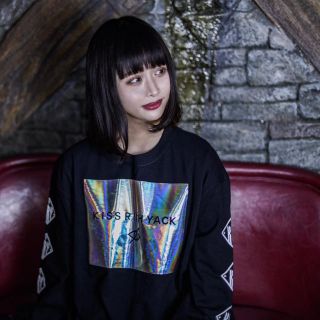 ミルクボーイ(MILKBOY)のKRY HOLO T 新品未開封　ブラック　ロンT 長袖　KRYCLOTHING(Tシャツ/カットソー(七分/長袖))