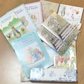 【新品未使用】Peter Rabbit メモ帳、ポストイット、2020カレンダー(ノート/メモ帳/ふせん)