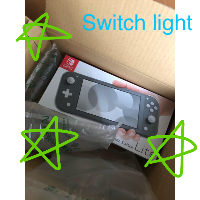 【人気商品！】 Nintendo グレー　未開封 light Switch - Switch 家庭用ゲーム機本体