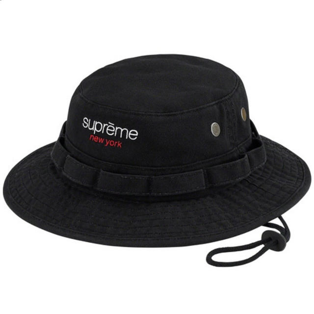 ハットsupreme contrast boonie ハット hat 黒