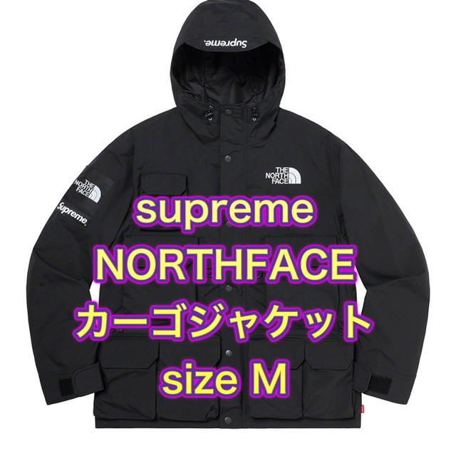 SALE】 ノースフェイス supreme - Supreme カーゴジャケット ブラック