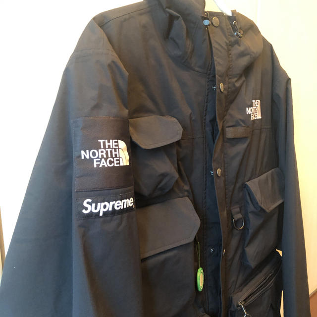 Supreme - supreme ノースフェイス カーゴジャケット M ブラックの通販