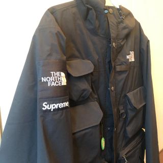 Supreme - supreme ノースフェイス カーゴジャケット M ブラックの