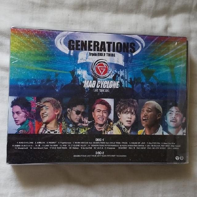 GENERATIONS from EXILE TRIBE☆ライブDVD☆新品