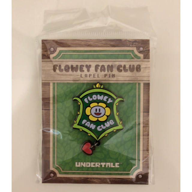 Flowey Fan Club Lapel Pin