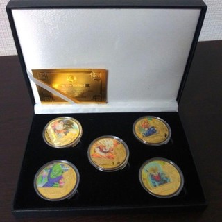 ドラゴンボール(ドラゴンボール)の24金　ドラゴンボール　DragonBall　ゴールド　メダル　コイン(アニメ/ゲーム)
