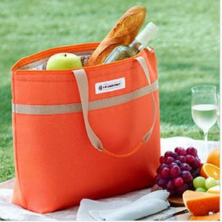 ルクルーゼ(LE CREUSET)の【未使用】ル・クルーゼ　クーラーバッグ　非売品(トートバッグ)