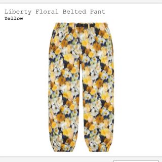 シュプリーム(Supreme)のsupreme Liberty Floral Belted Pant s (ワークパンツ/カーゴパンツ)