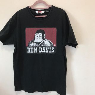 ベンデイビス(BEN DAVIS)の【BEN DAVIS】Tシャツ 黒Tシャツ BEN’S ベンデイビス 古着(Tシャツ/カットソー(半袖/袖なし))