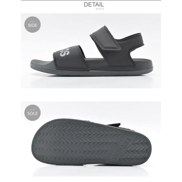 adidas(アディダス)のadidas アディレッタ サンダル スポーツサンダル アディダス 24.5cm レディースの靴/シューズ(サンダル)の商品写真