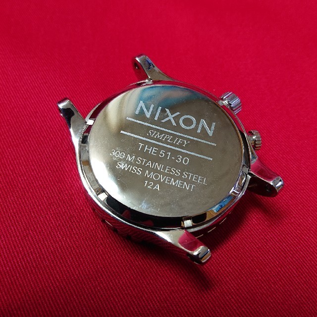 NIXON(ニクソン)のNIXON【THE 51-30 TIDE】ニクソン腕時計★ジャンク★送料無料 メンズの時計(腕時計(アナログ))の商品写真