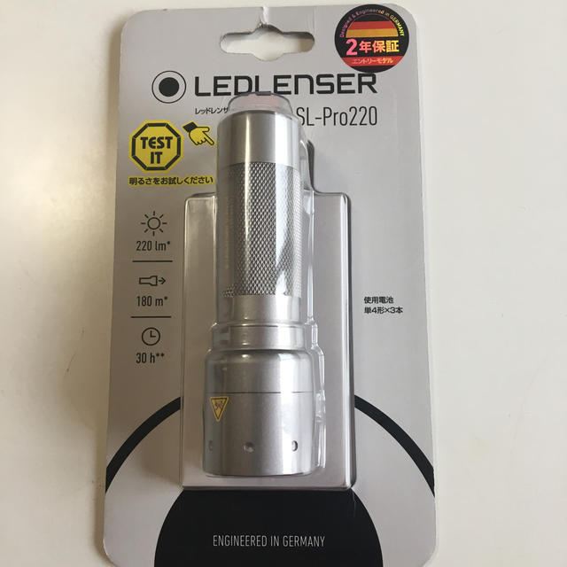 LEDLENSER(レッドレンザー)のファースト様専用　LEDLANSER レッドレンザー スポーツ/アウトドアのアウトドア(ライト/ランタン)の商品写真