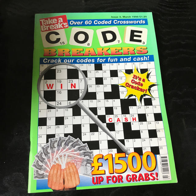 Code Breakers クロスワードパズル 英国版の通販 By Dentiste22 S Shop ラクマ Code Breakers クロスワードパズル 英国版の通販 By Dentiste22 S Shop ラクマ