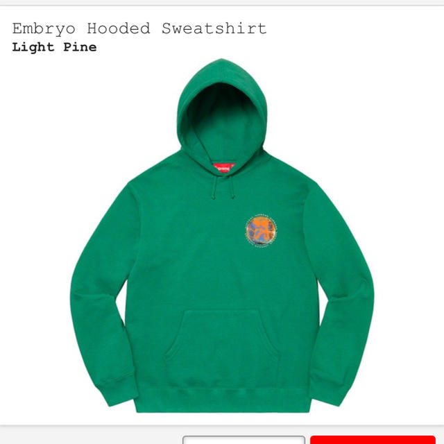 Embryo Hooded Sweatshirt L