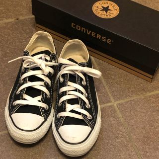 コンバース(CONVERSE)の新品 コンバース スニーカー オールスター 23㎝ 黒 ブラック(スニーカー)