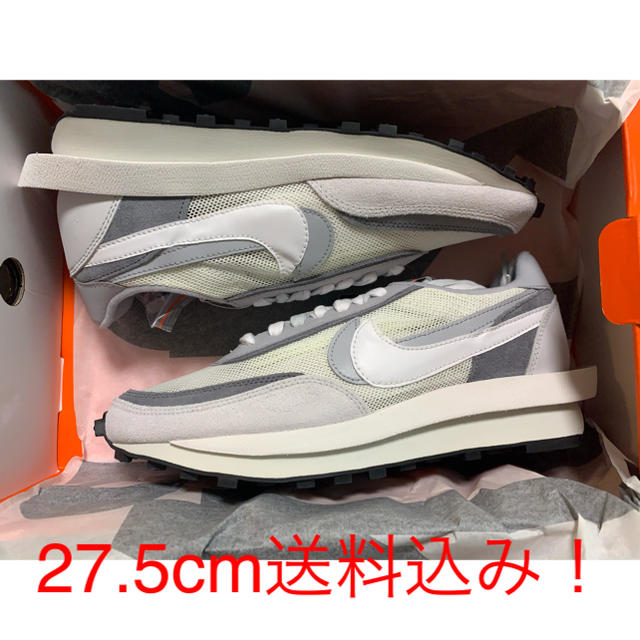 メンズNIKE Sacai LDWaffle Summit White 27.5cm