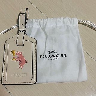 コーチ(COACH)の新品☆コーチ　ネームタグ　バッグチャーム　ノベルティ(その他)