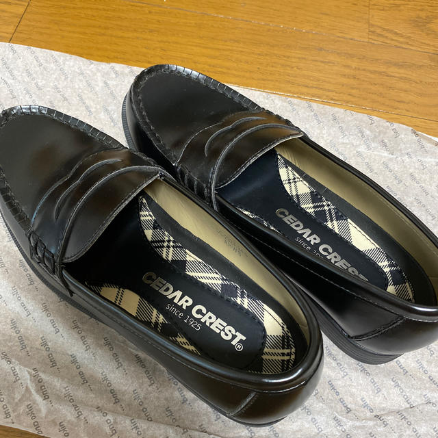 CEDAR CREST(セダークレスト)の幅広　ローファー　高校生　レディース レディースの靴/シューズ(ローファー/革靴)の商品写真
