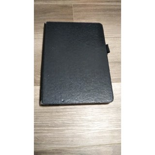 【中古品】iPad air2ケース（黒革）(iPadケース)