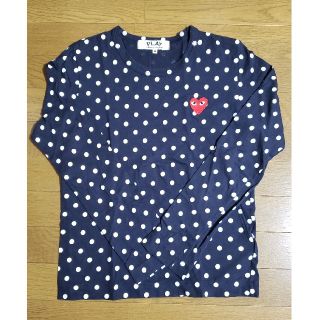 コムデギャルソン(COMME des GARCONS)の【美品】PLAY COMME des GARCONS　ロンT(Tシャツ(長袖/七分))