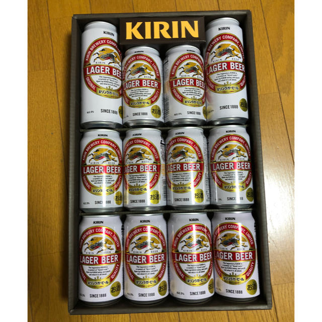 キリン(キリン)のキリン　ラガー　ビール　ギフトセット 食品/飲料/酒の酒(ビール)の商品写真