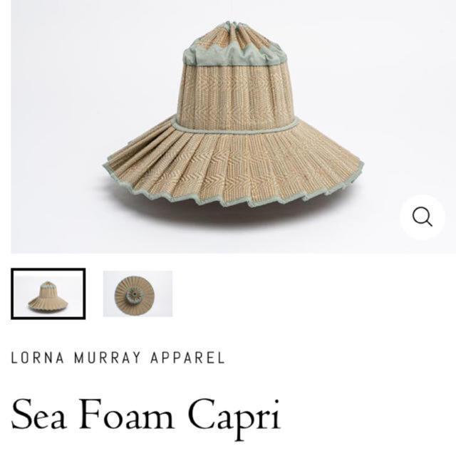 lorna murray カプリハット レディースの帽子(麦わら帽子/ストローハット)の商品写真