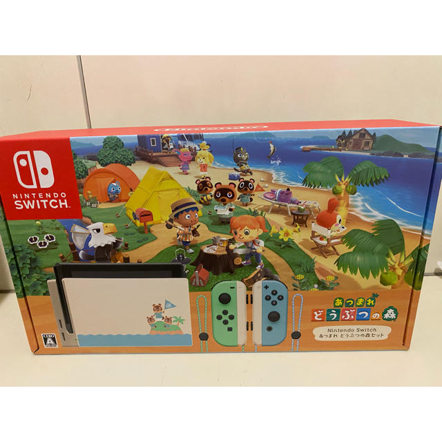 Nintendo Switch どうぶつの森セット(店印有)