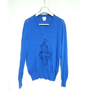 ヴィヴィアンウエストウッド(Vivienne Westwood)のVivienne Westwood MAN/Vネック デザインニット(ニット/セーター)